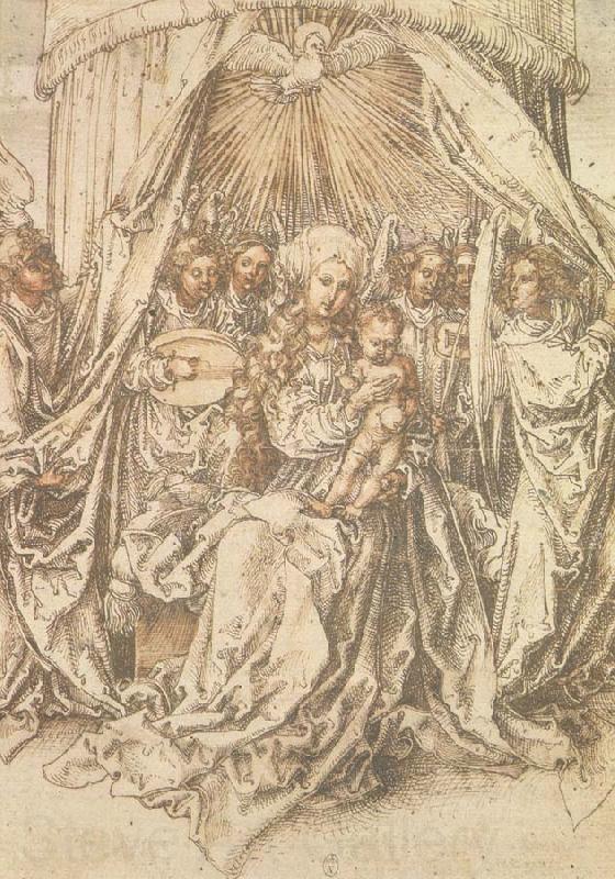 Albrecht Durer Madonna with musical Angels Spain oil painting art